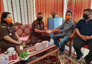 Terdakwa Kasus Korupsi Dana Media Kembalikan Kerugian Negara ke Kejari Rohil